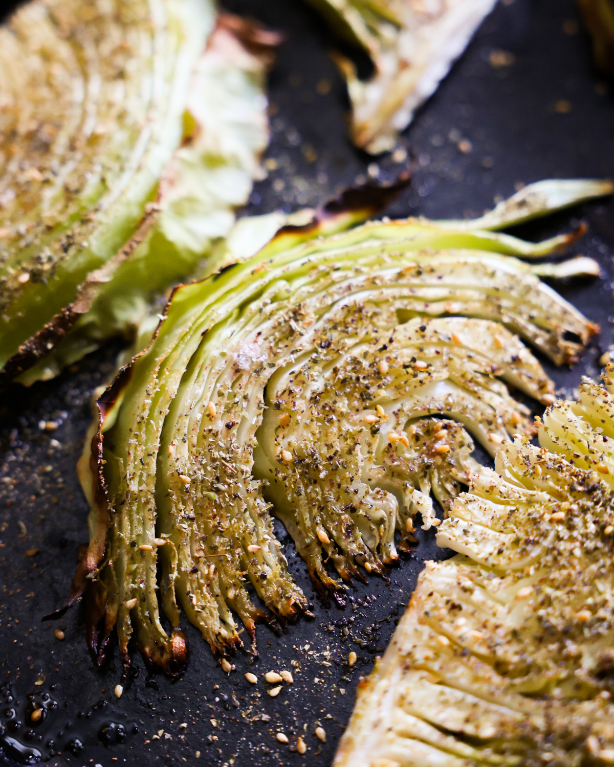 Easy Roasted Cabbage