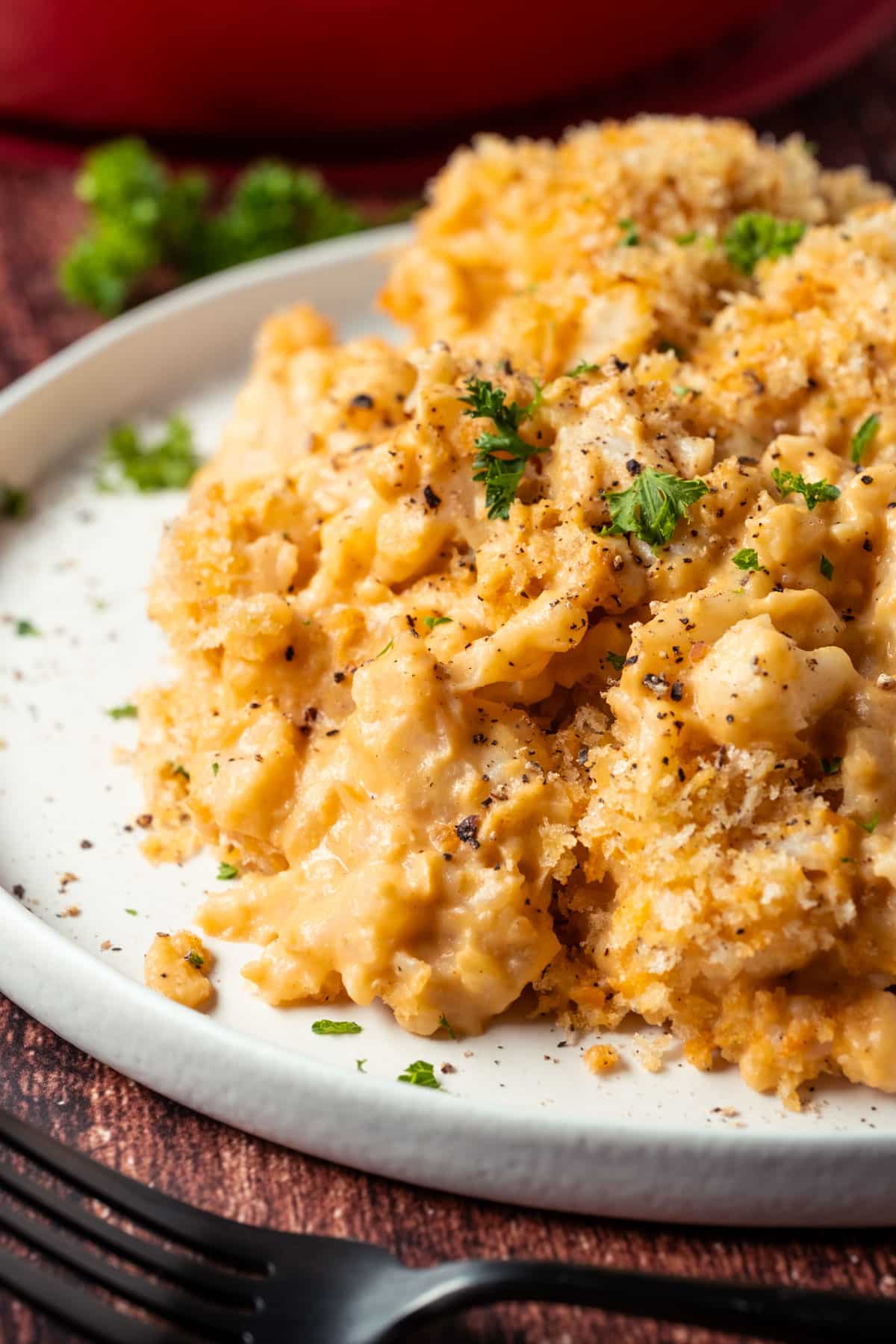 Vegan Cauliflower Mac and Cheese